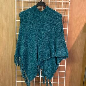 Pinklicious hooded fringed Shaw. One size fits most. NWT